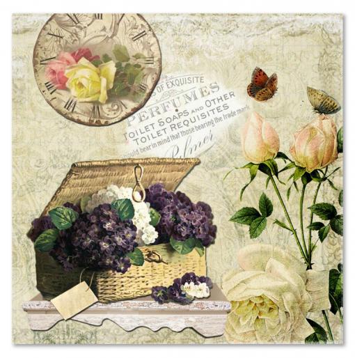 Vintage Panel "HOME III" №17079